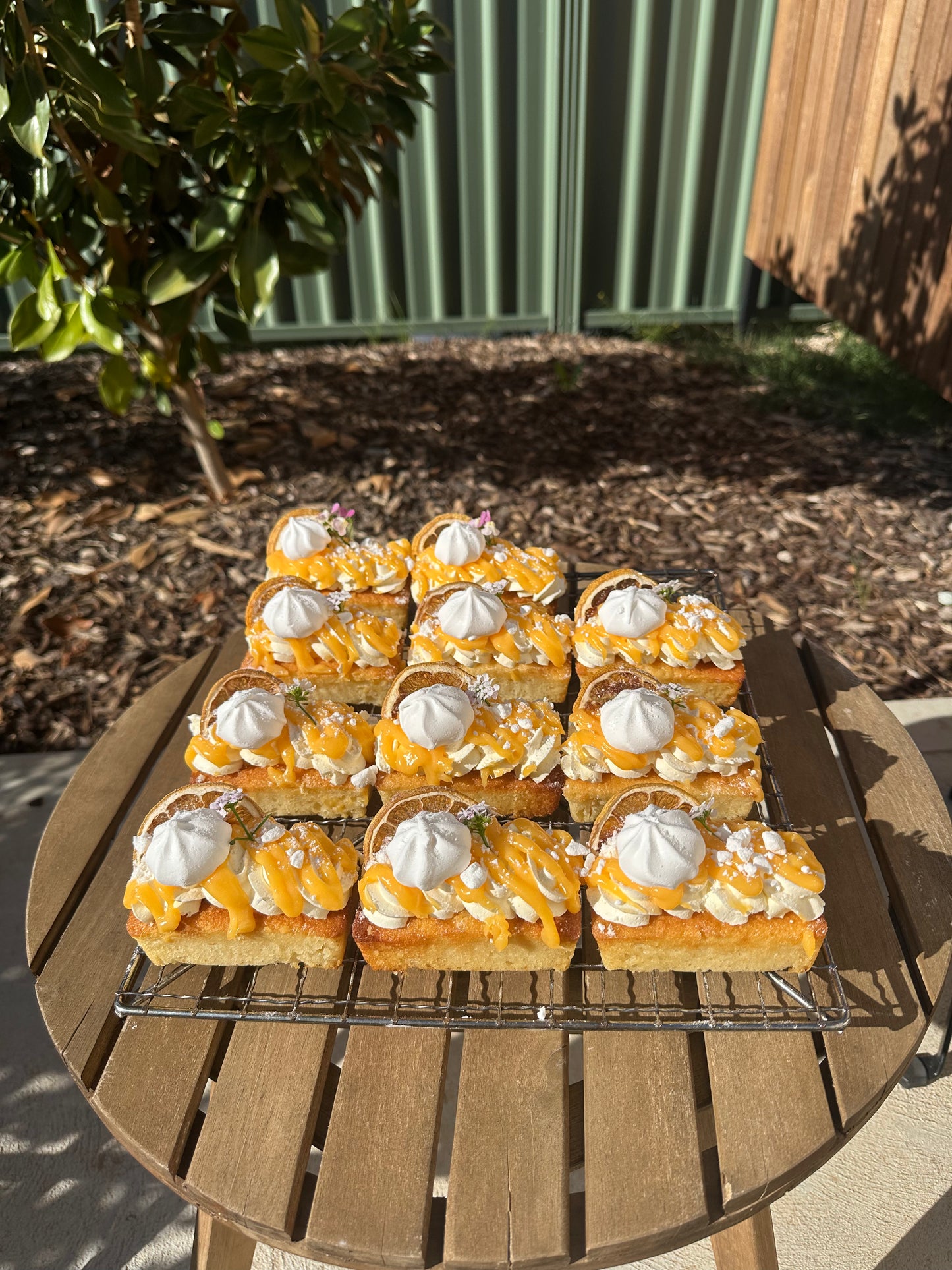 Lemon Curd Mini Loaves
