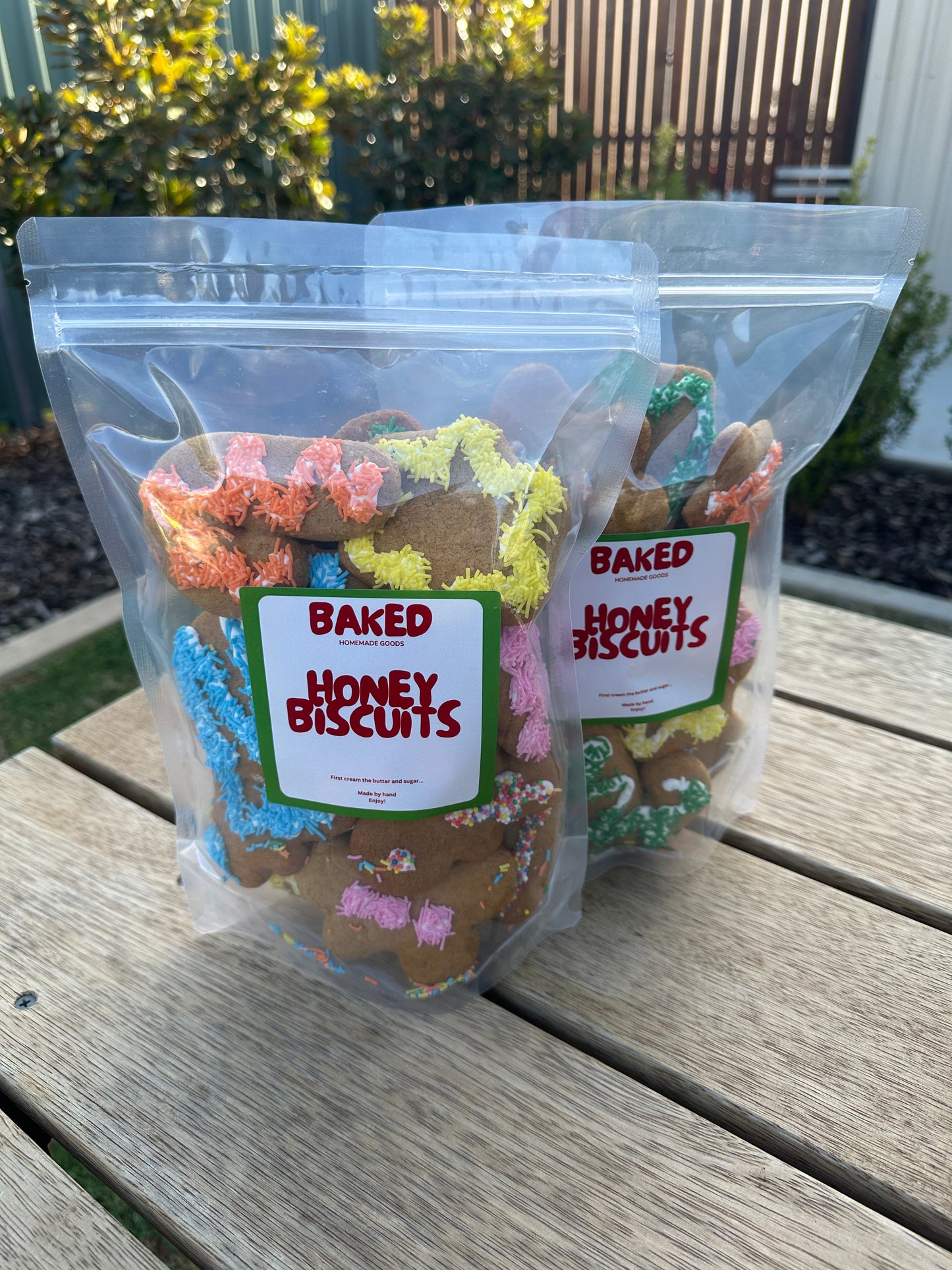 Honey Biscuits 550g