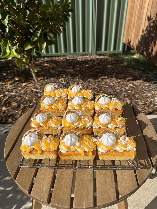 Lemon Curd Mini Loaves